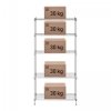 REGAŁ PÓŁKOWY Z DRUTU 350x900x1800mm ROYAL CATERING 10011225 RCMR-1800P19C 